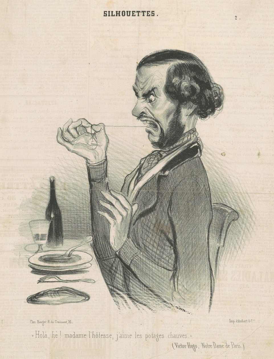Cześć! Pani gospodyni autorstwa Honoré Daumier