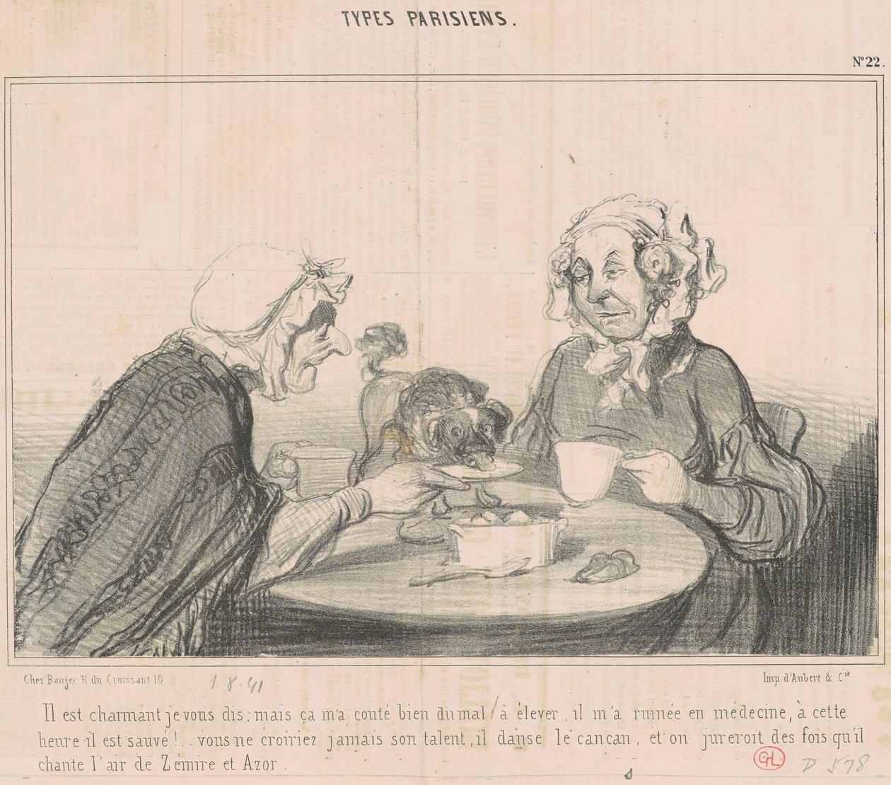 Jest czarujący, mówię ci... autorstwa Honoré Daumier