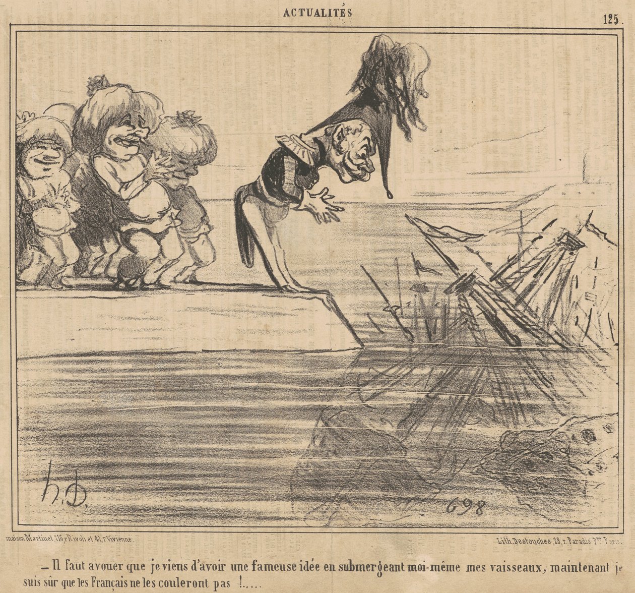 Muszę przyznać, że właśnie miałam... autorstwa Honoré Daumier