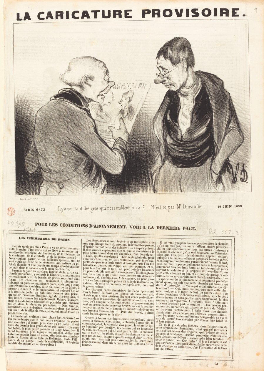 Ale są ludzie, którzy tak wyglądają! autorstwa Honoré Daumier