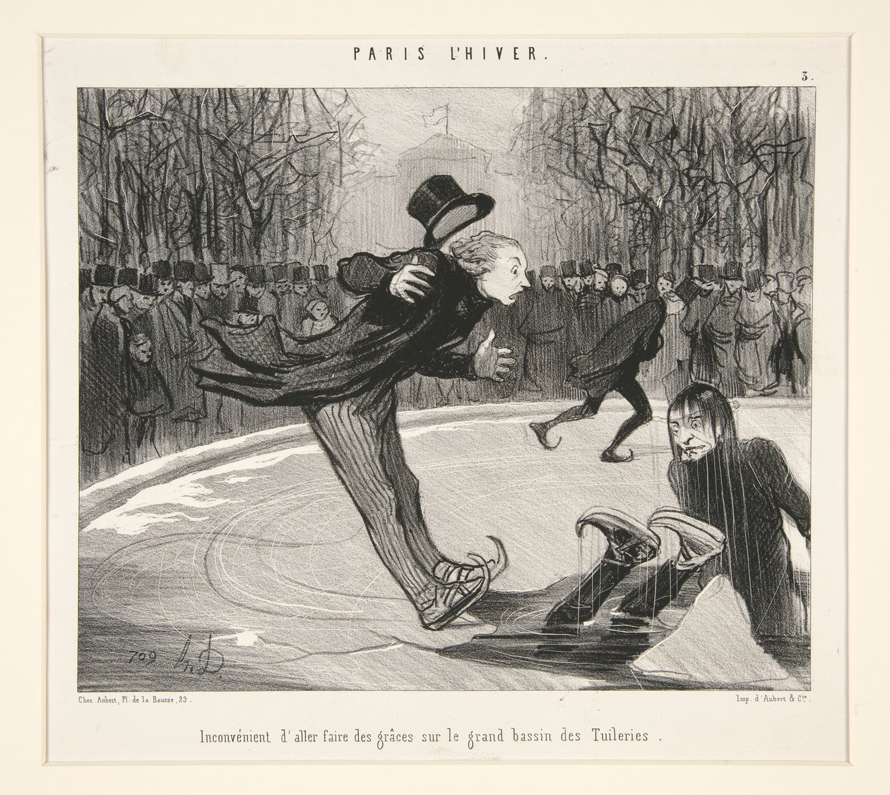 Niewygodne d autorstwa Honoré Daumier