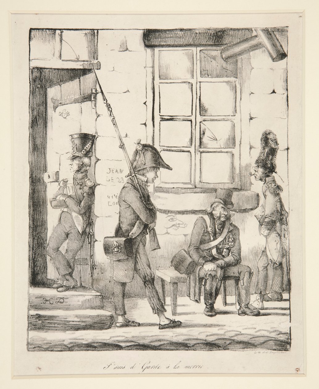 J autorstwa Honoré Daumier