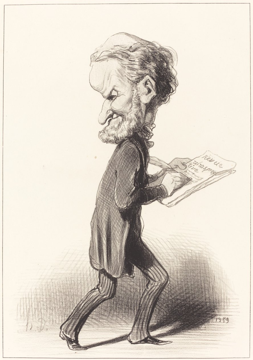 J. Antoine Taschereau autorstwa Honoré Daumier