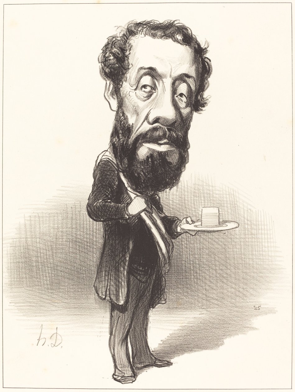 J. Marie-Anne Degousee autorstwa Honoré Daumier