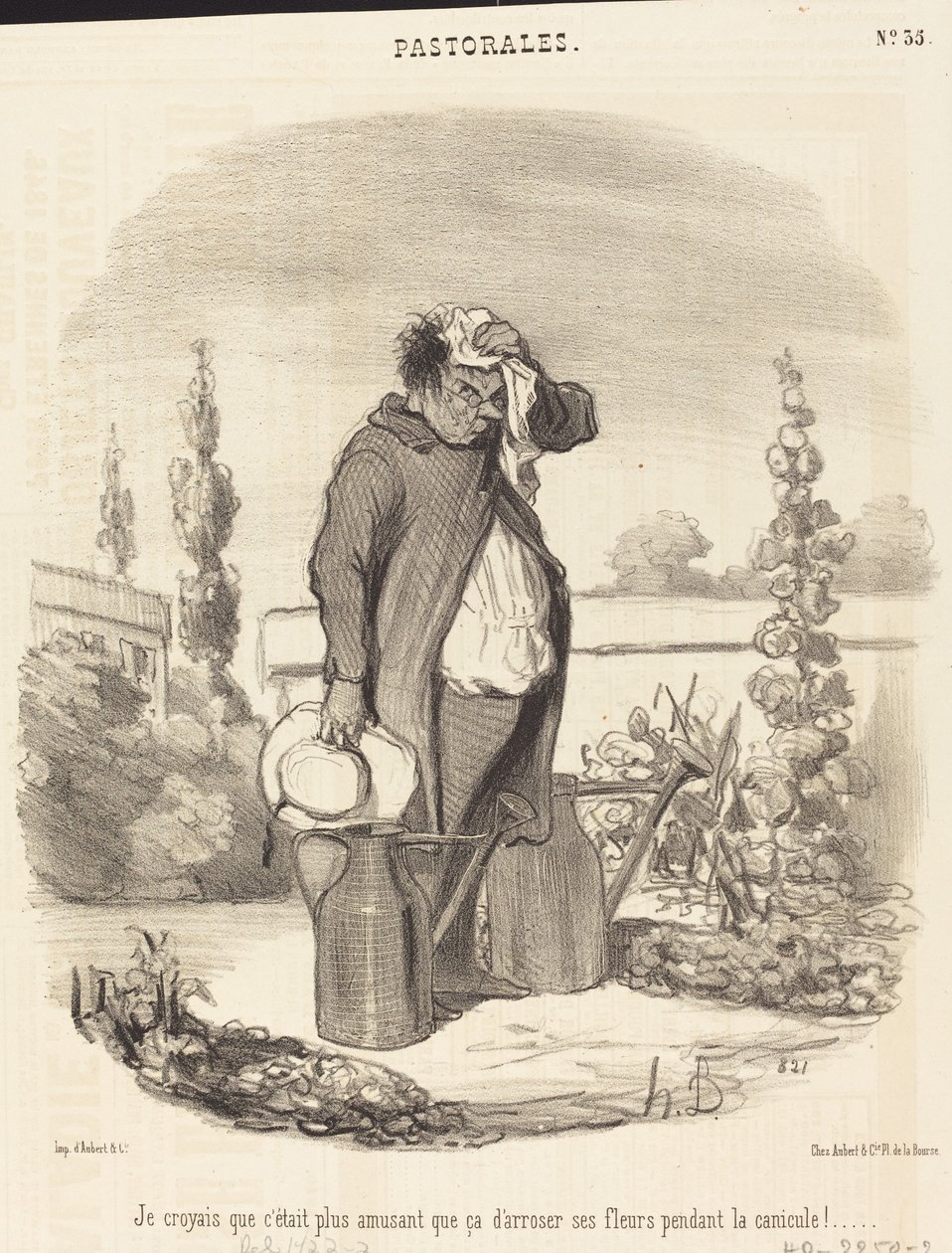 Myślałem, że to fajniejsze niż to... autorstwa Honoré Daumier