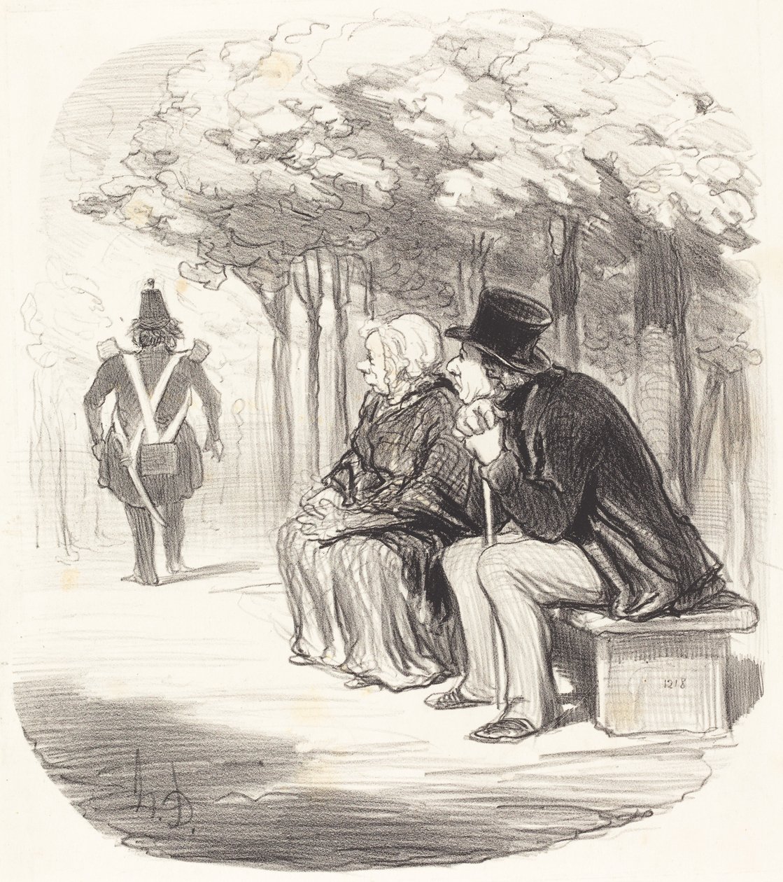 Nie dziwię się, że kobiety mają... smak... autorstwa Honoré Daumier