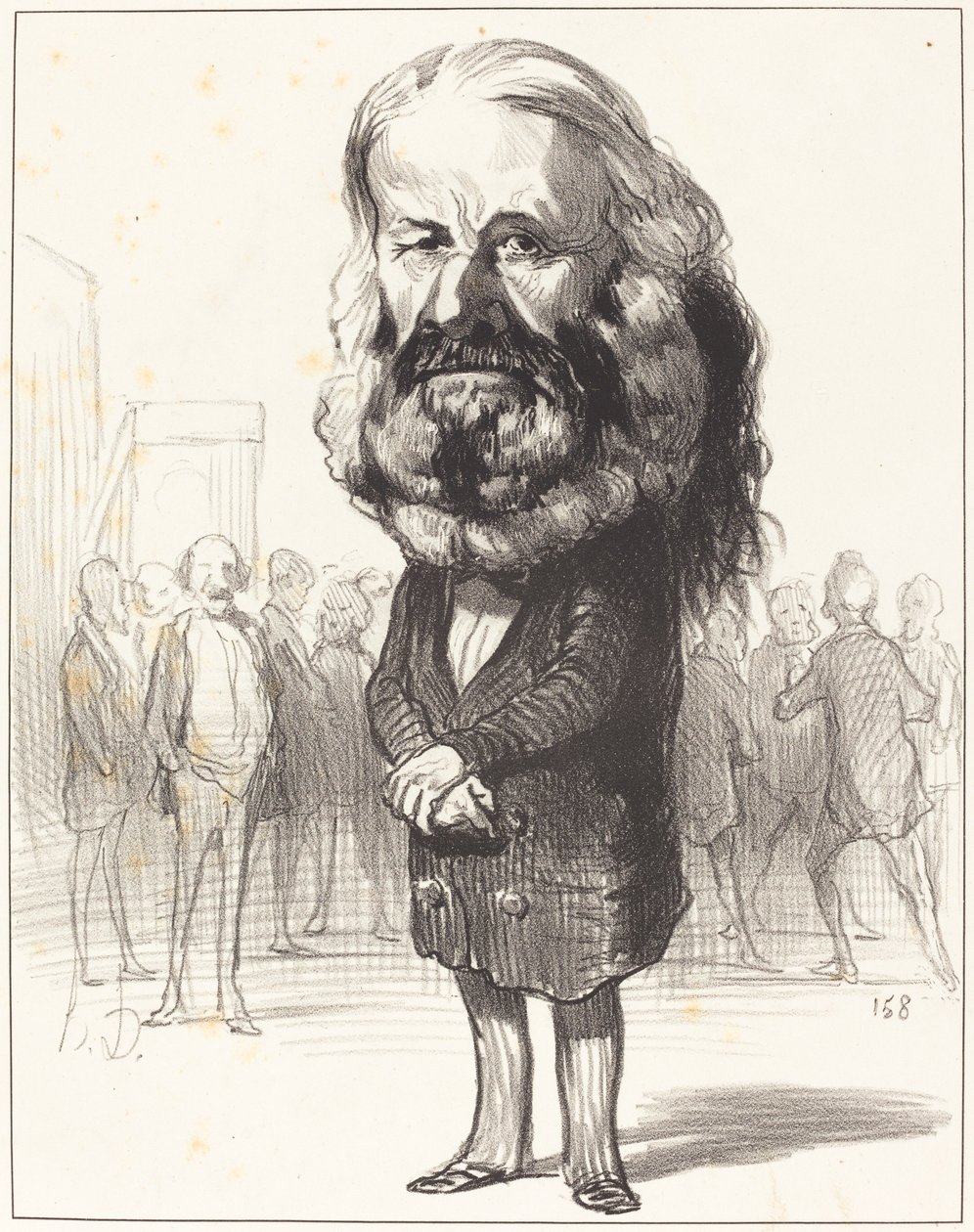 Ją. Mrówka. Ronjac autorstwa Honoré Daumier