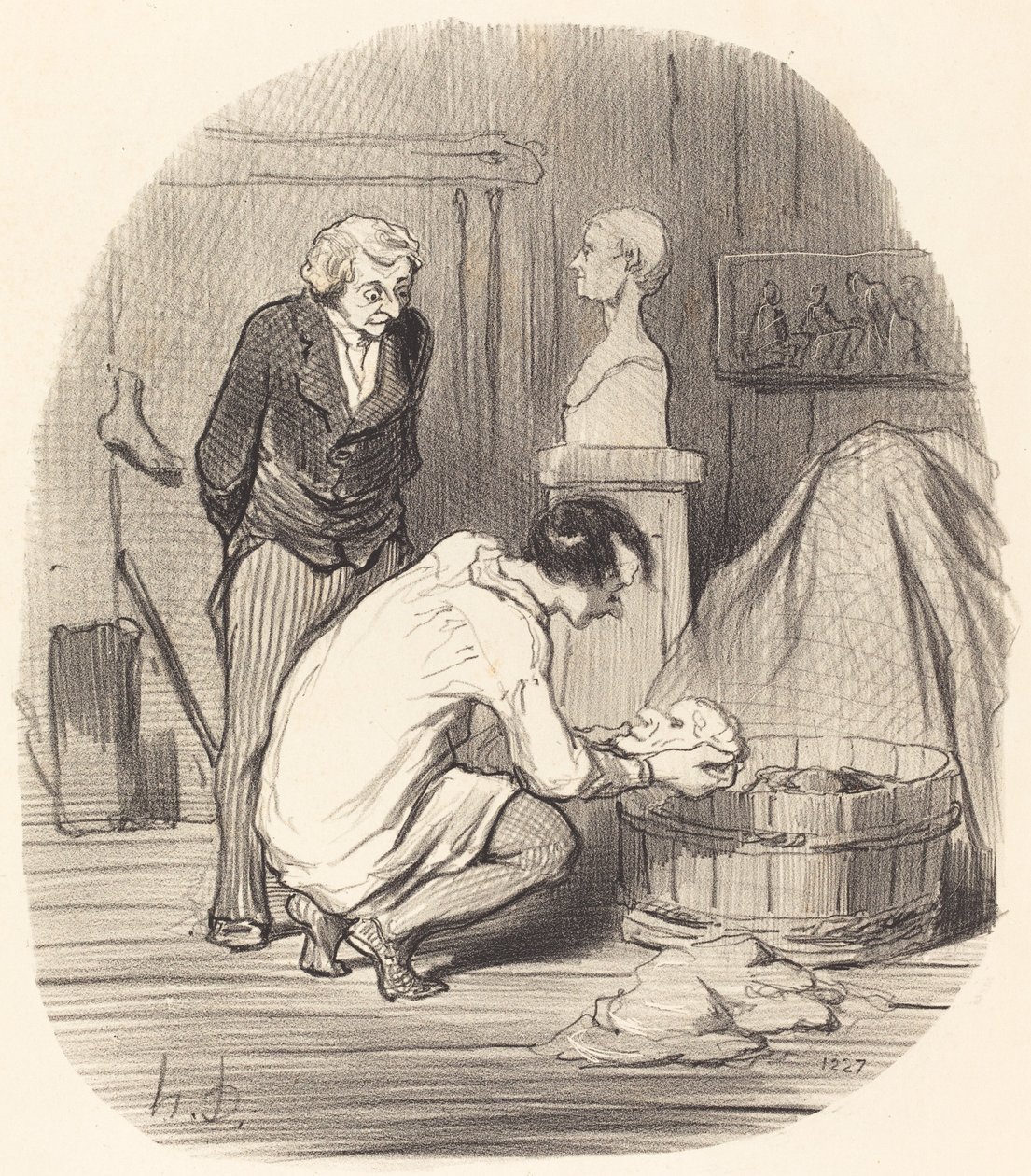 Artysta - to jest to!... autorstwa Honoré Daumier