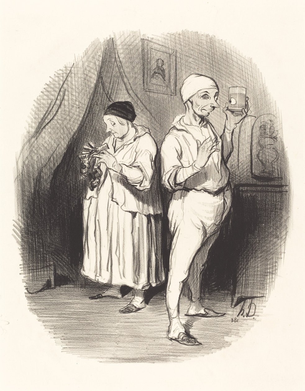 Oko mistrza autorstwa Honoré Daumier