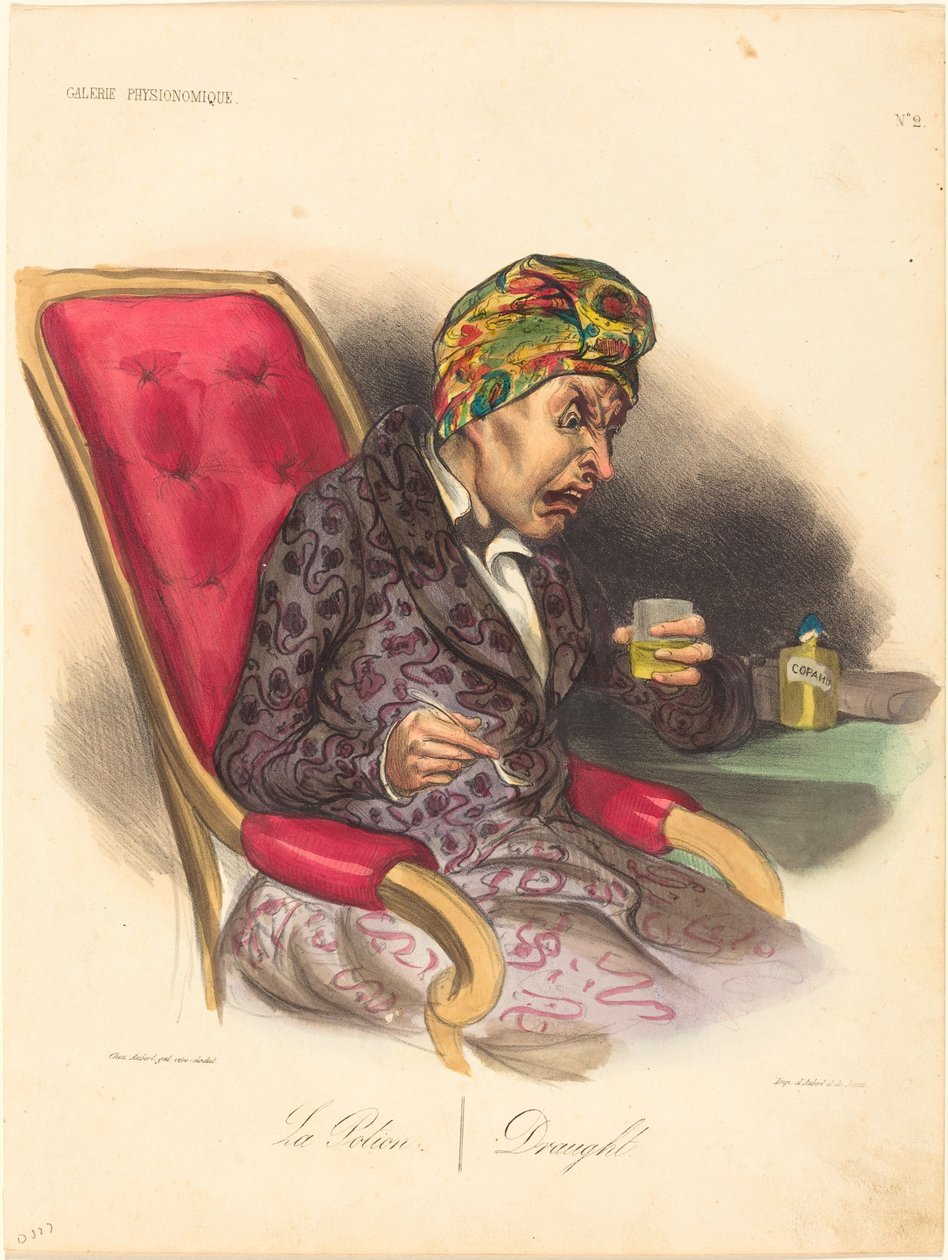 Eliksir autorstwa Honoré Daumier
