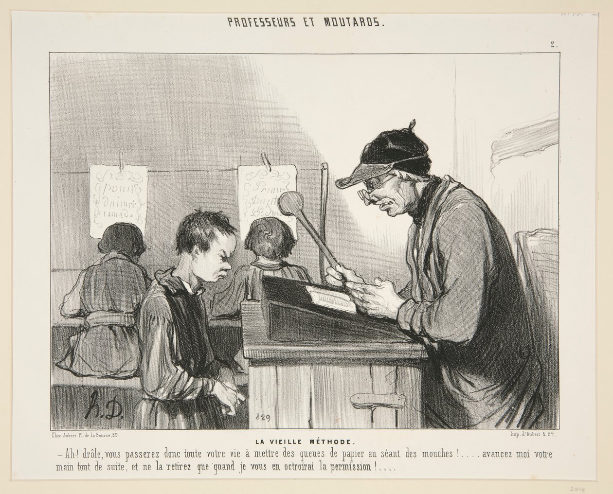 Stare M autorstwa Honoré Daumier