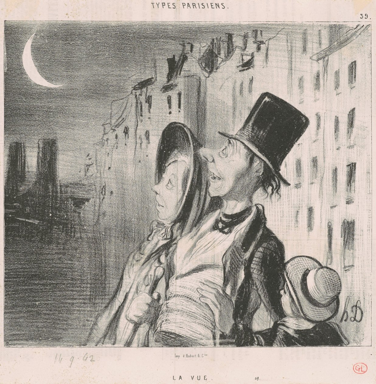 Pogląd autorstwa Honoré Daumier
