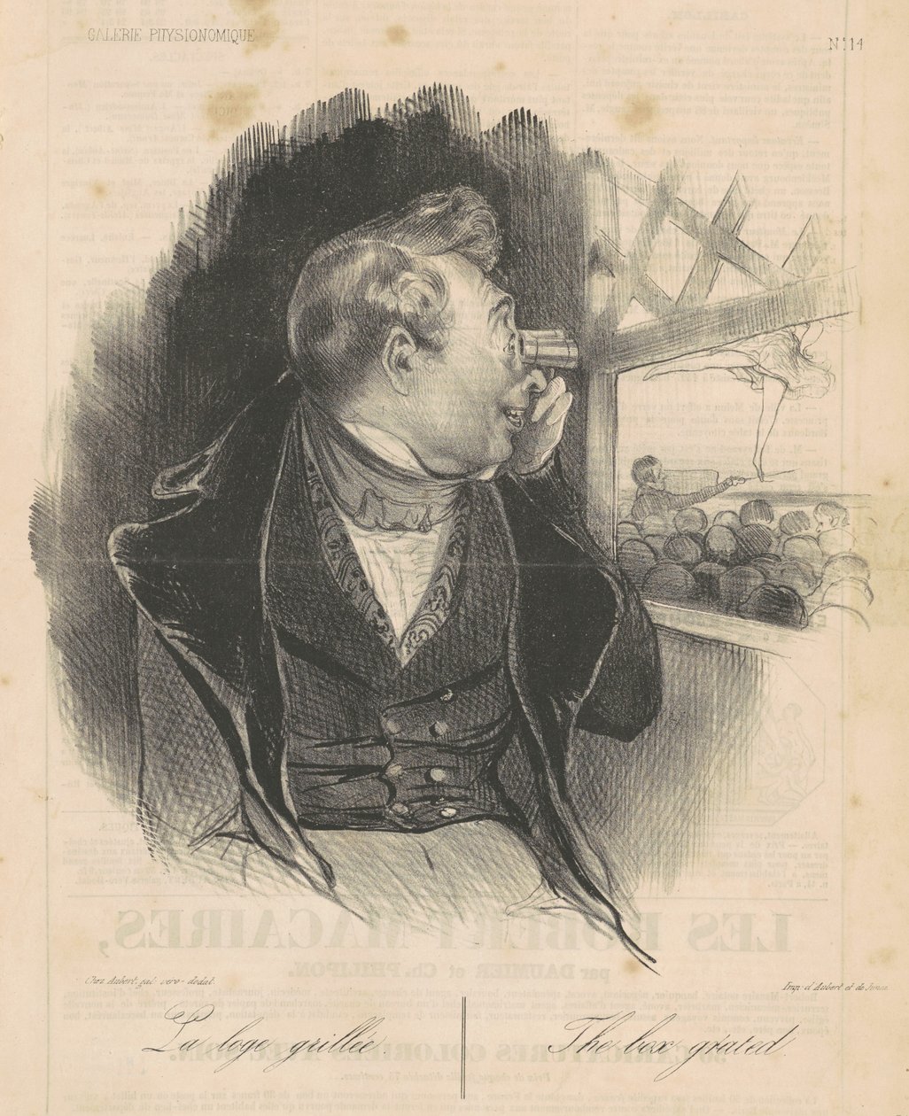Domek z grilla autorstwa Honoré Daumier