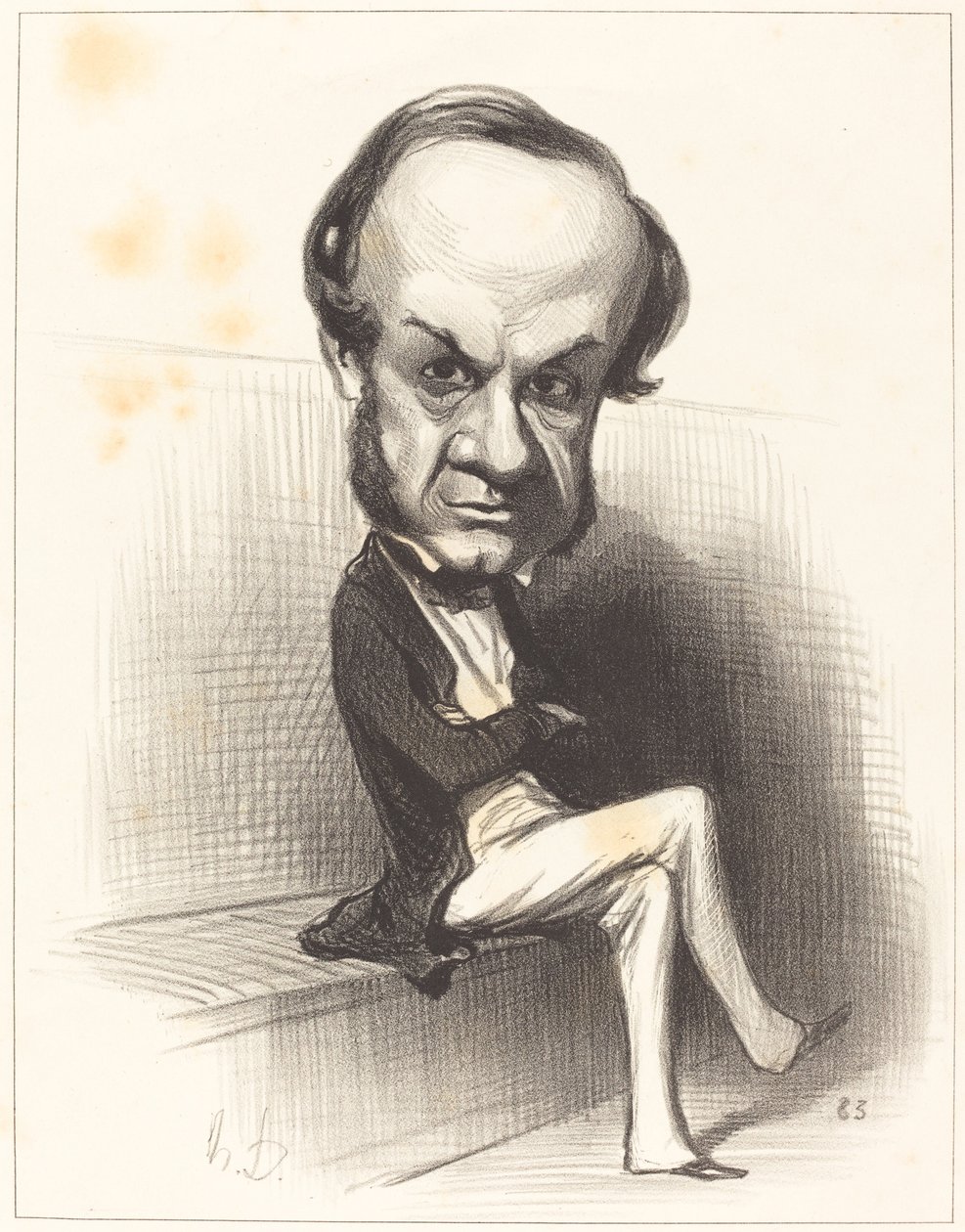 Lannes, książę Montebello autorstwa Honoré Daumier