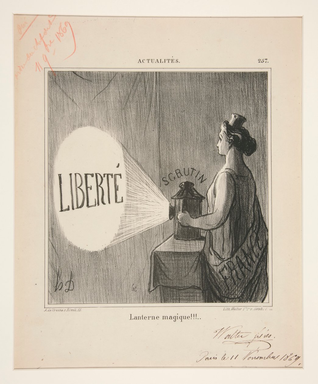 Magiczna Latarnia!!!, #257 z News autorstwa Honoré Daumier
