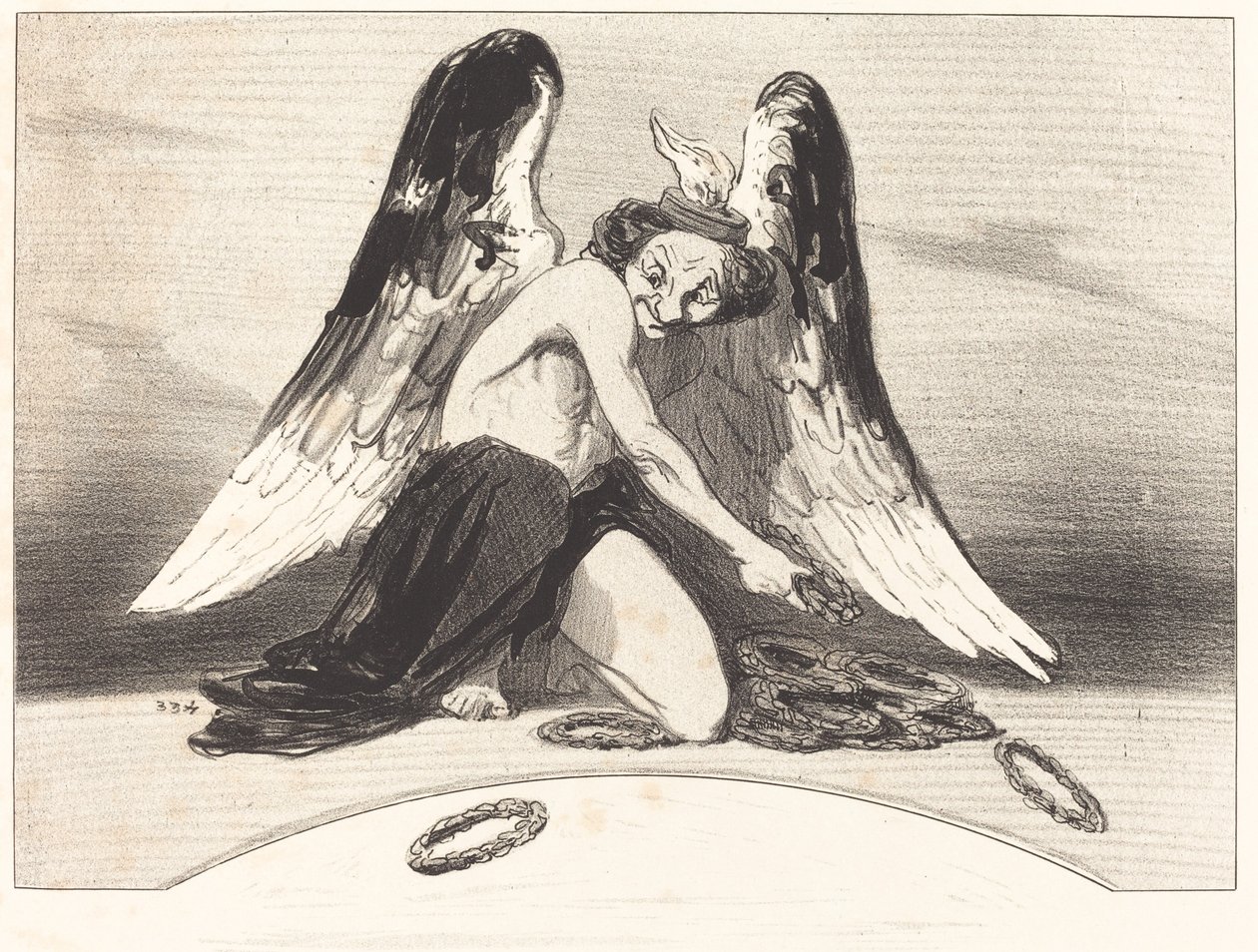 Le Charivari wdzięczny za rok 1841 autorstwa Honoré Daumier