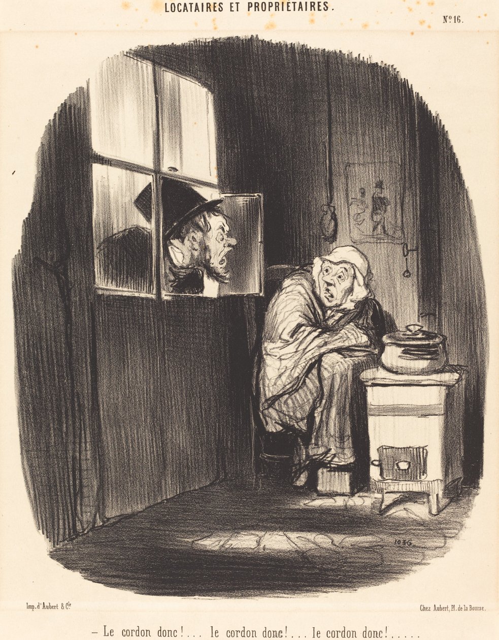 Więc sznur!... autorstwa Honoré Daumier
