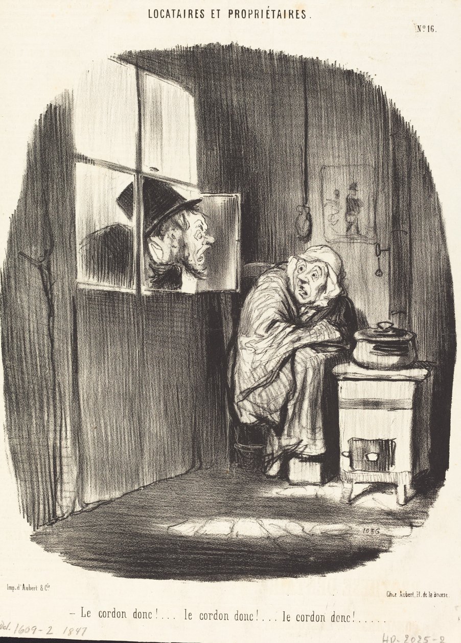 Więc sznur!... autorstwa Honoré Daumier