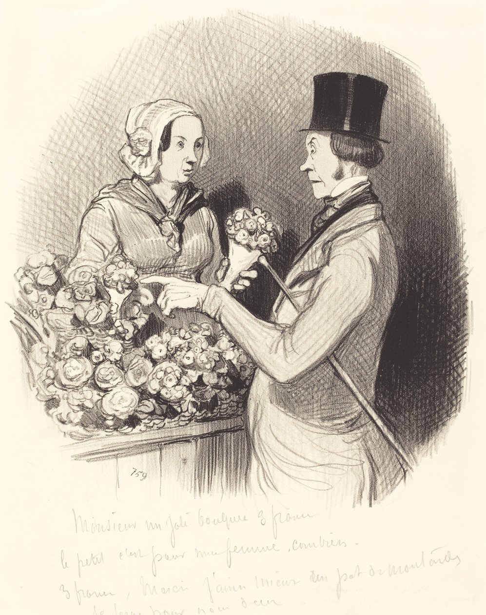 Dzień, w którym musisz być szarmancki autorstwa Honoré Daumier