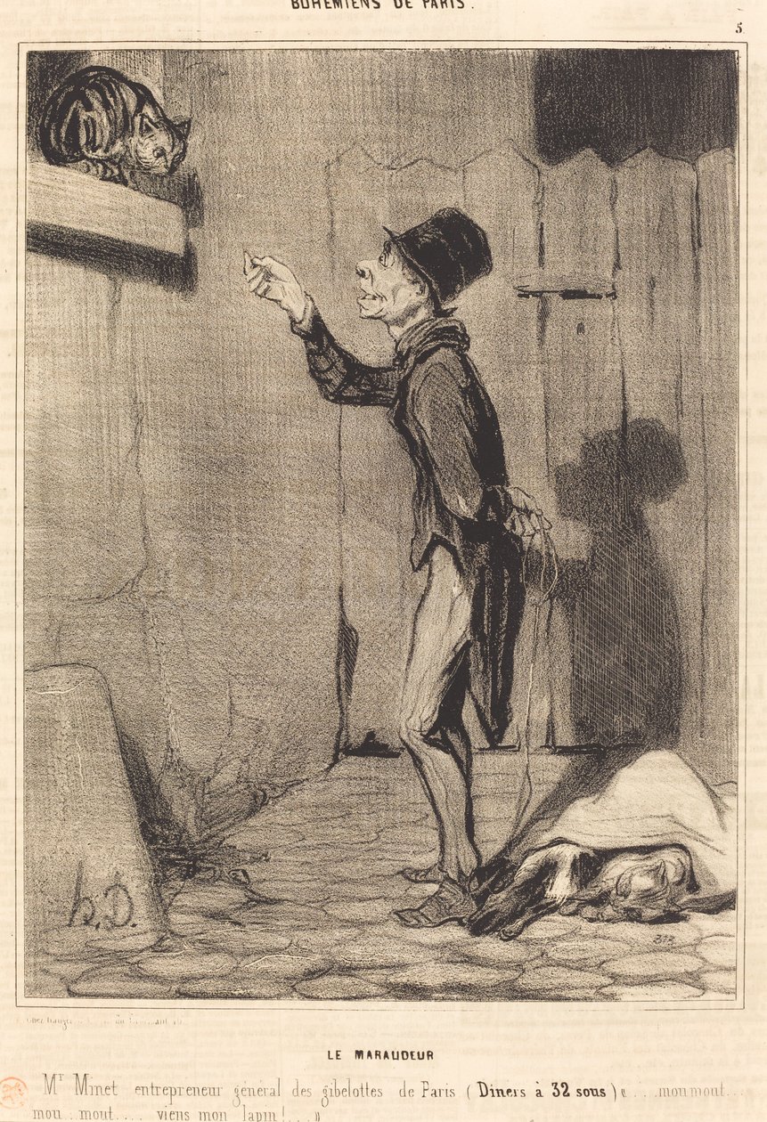 Huncwot autorstwa Honoré Daumier