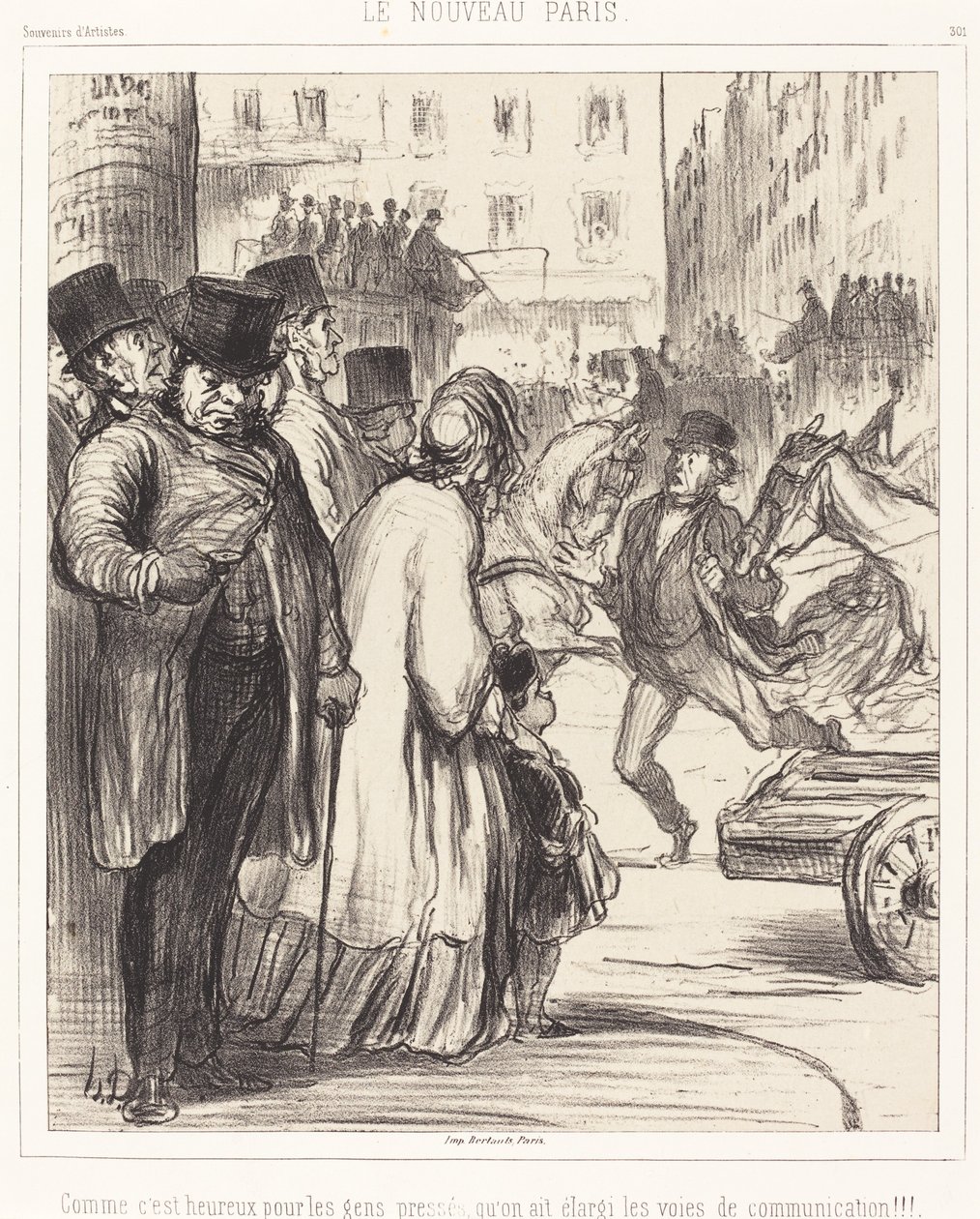 Nowy Paryż autorstwa Honoré Daumier