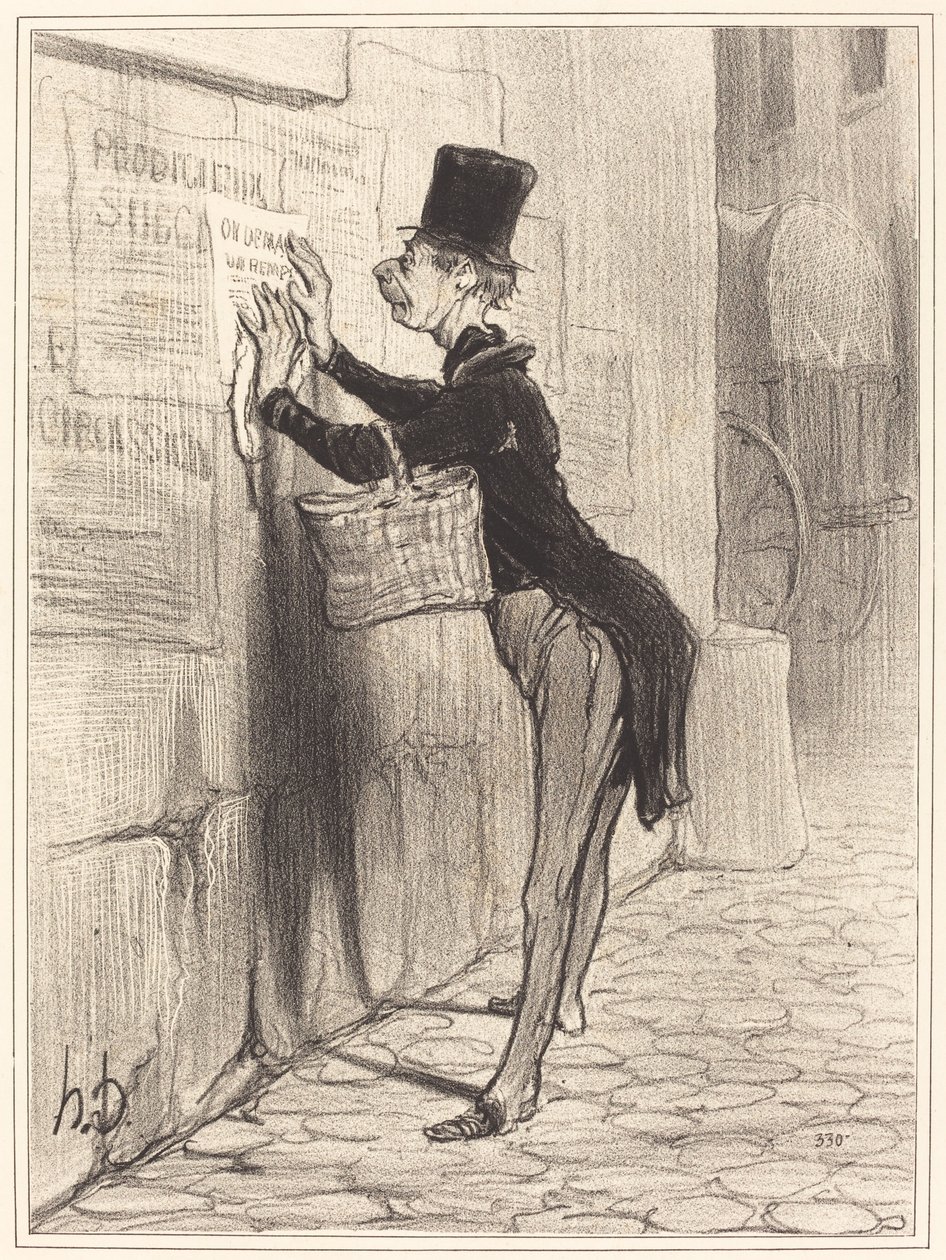 Placer autorstwa Honoré Daumier