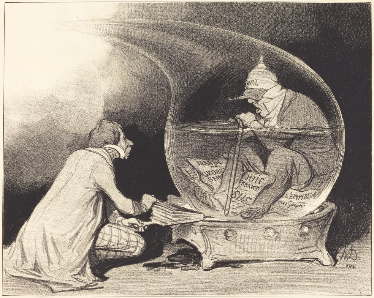 Odmłodzenie Konstytucji autorstwa Honoré Daumier