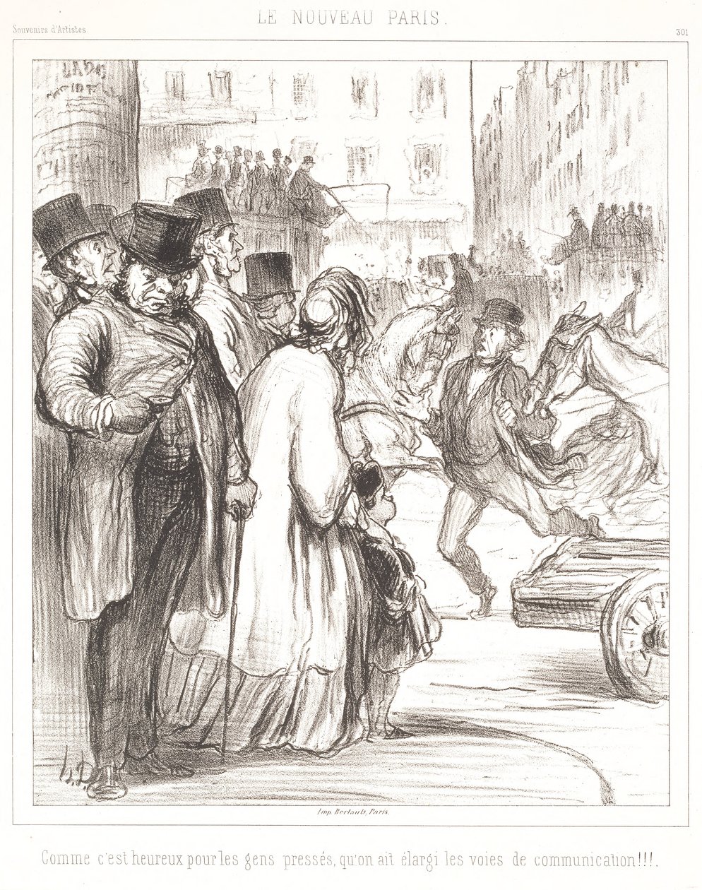 Nowy Paryż autorstwa Honoré Daumier