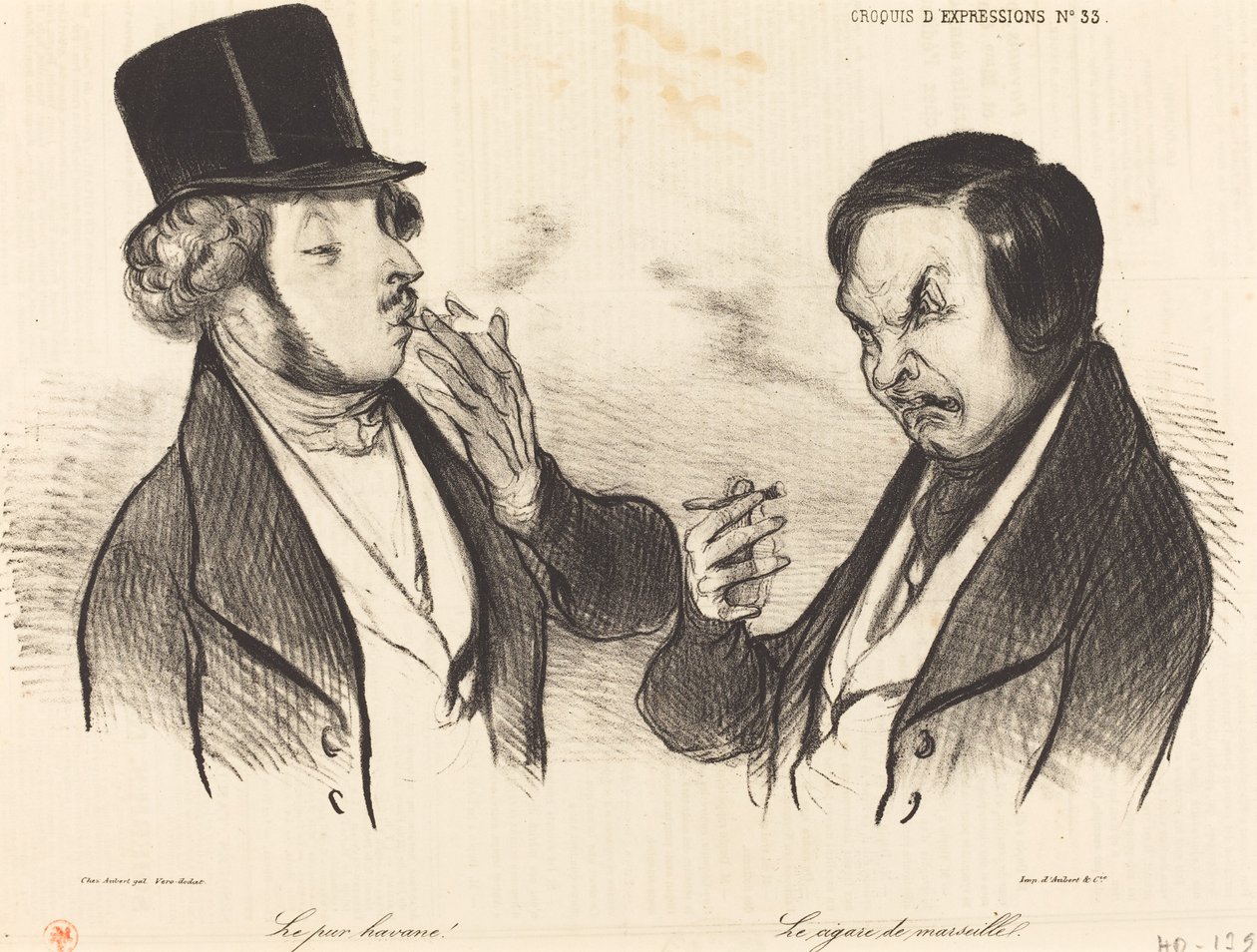 Czysta Hawana! Cygaro marsylskie autorstwa Honoré Daumier