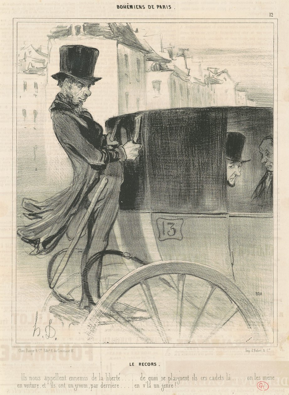 Rekord autorstwa Honoré Daumier