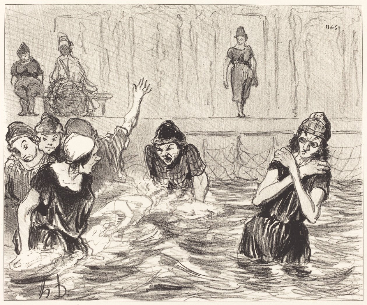 Kombinezon dziecięcy autorstwa Honoré Daumier