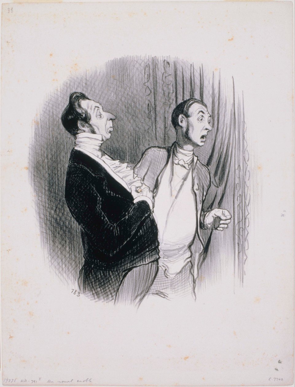 Piękne dni życia — nowa szlachetność autorstwa Honoré Daumier