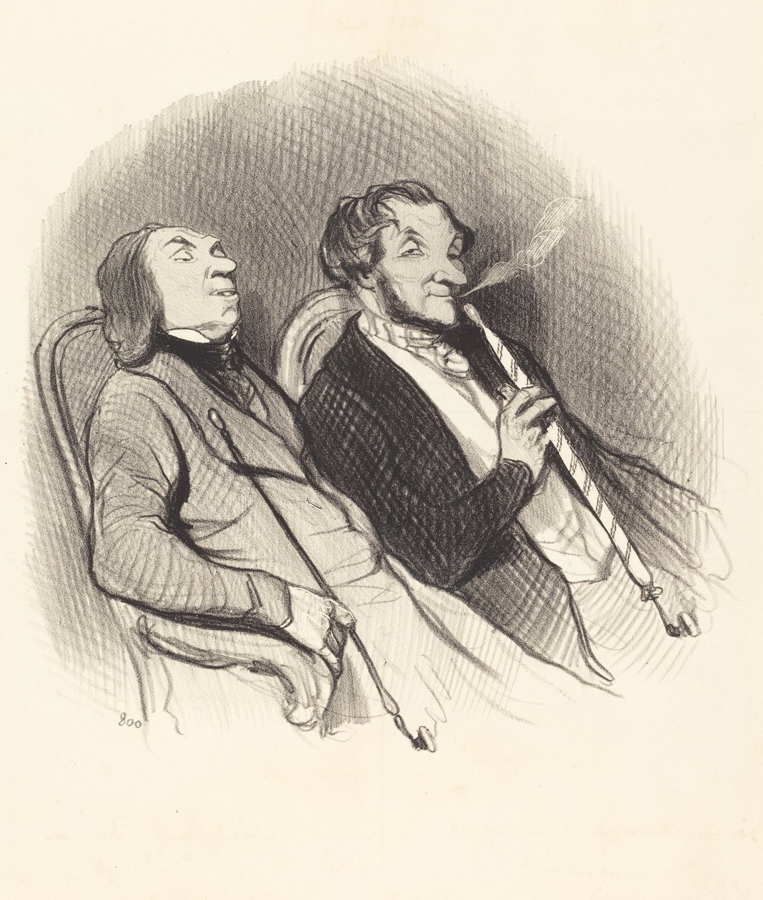 Palacze Hadchidów autorstwa Honoré Daumier