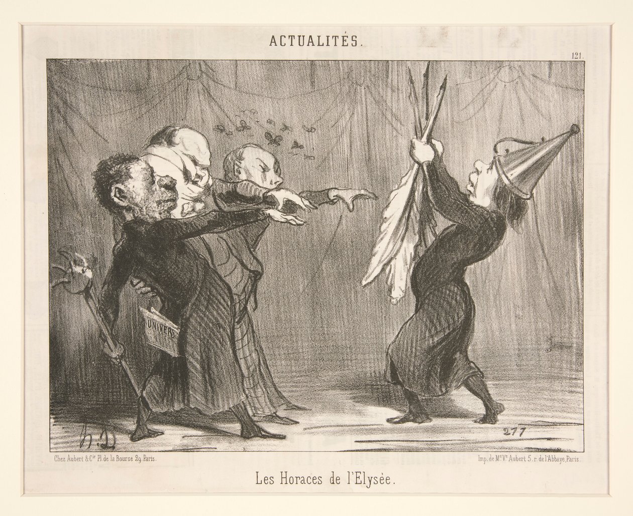 Horacy z autorstwa Honoré Daumier