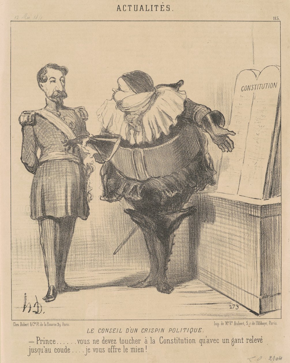 Polityczne palanty autorstwa Honoré Daumier