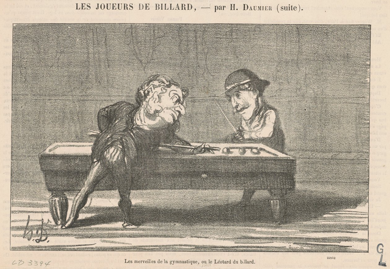 Cuda gimnastyki... autorstwa Honoré Daumier