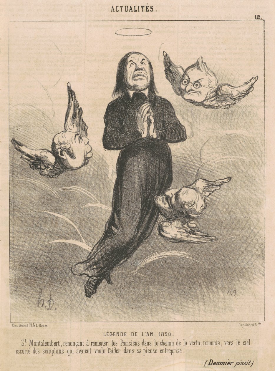 Legenda roku 1850 autorstwa Honoré Daumier