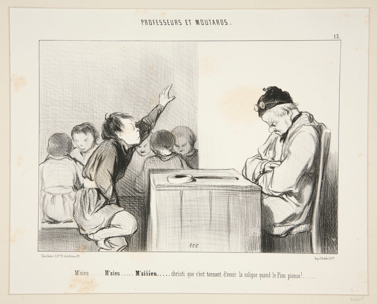 M autorstwa Honoré Daumier