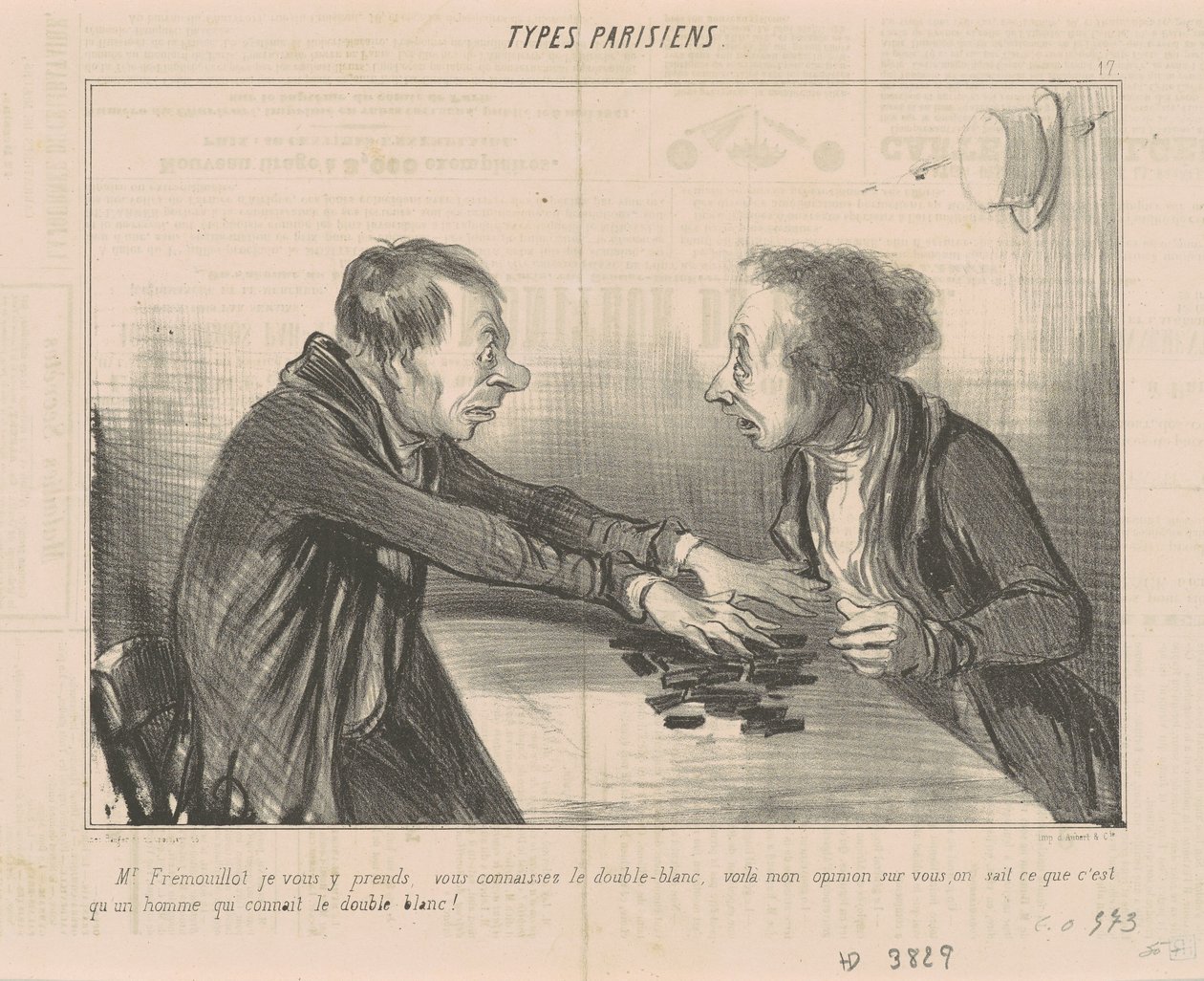 Panie Frémouillot, zabieram cię tam, wiesz... autorstwa Honoré Daumier