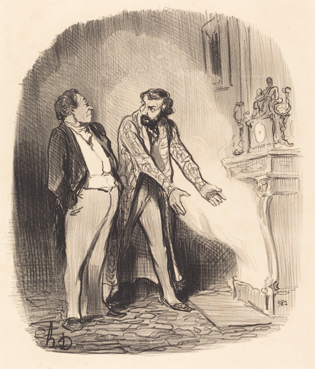 Ale Panie Właścicielu, patrz... autorstwa Honoré Daumier