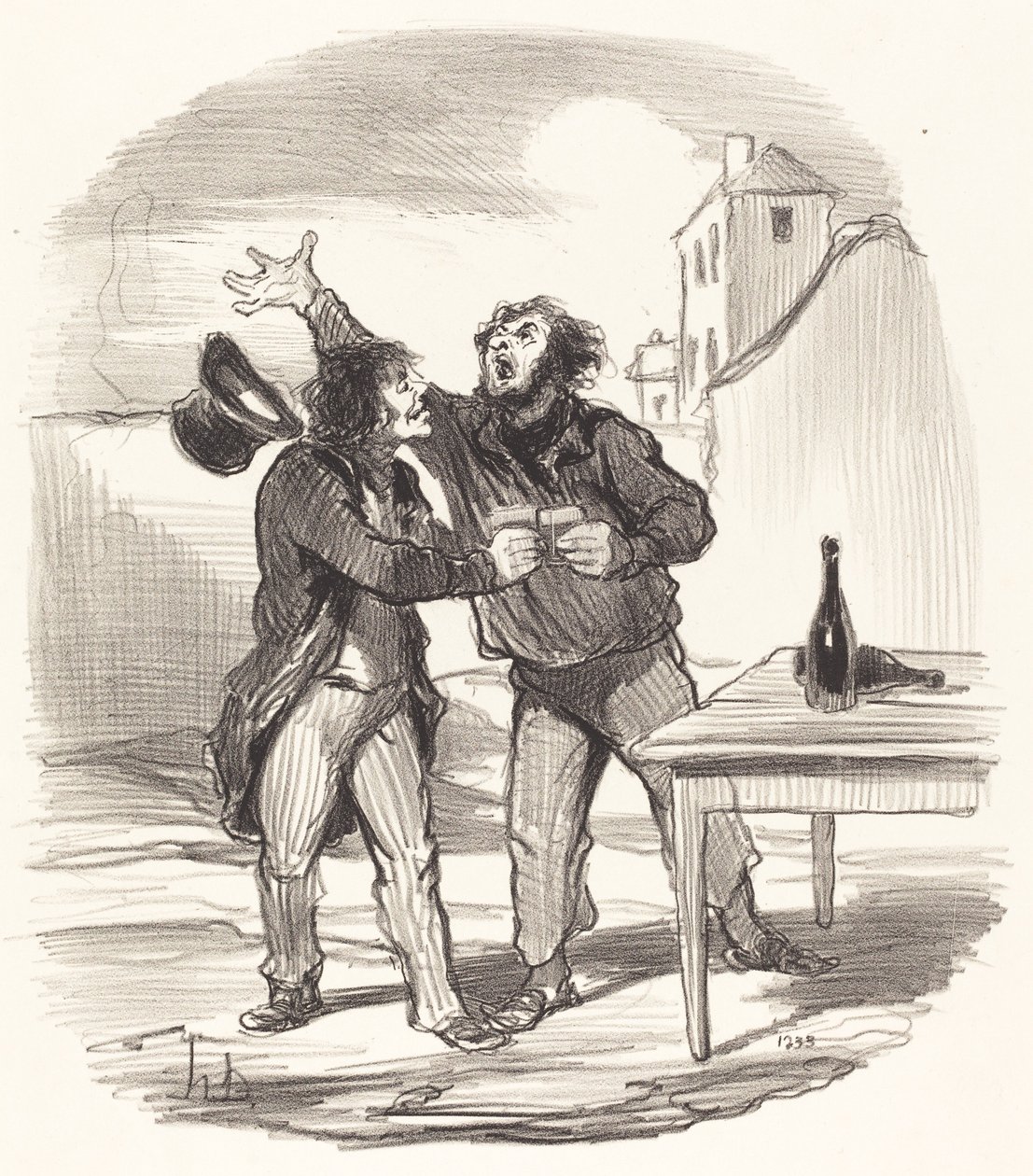 Członek... 10 grudnia biorący... autorstwa Honoré Daumier