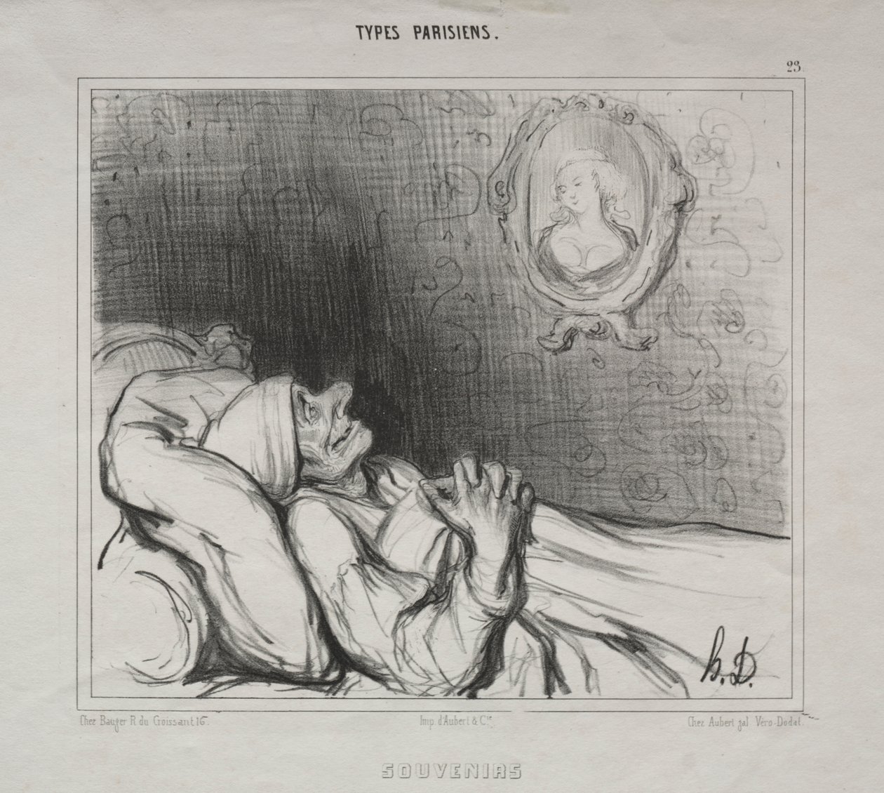Wspomnienia autorstwa Honoré Daumier