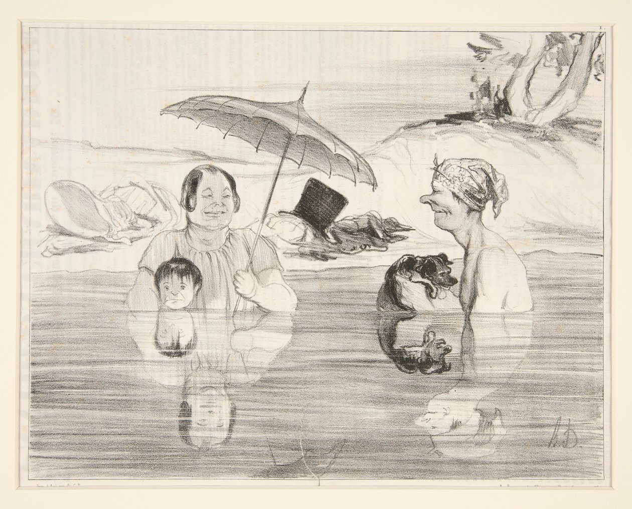 Pani Greluche: Oh Gustave, co autorstwa Honoré Daumier