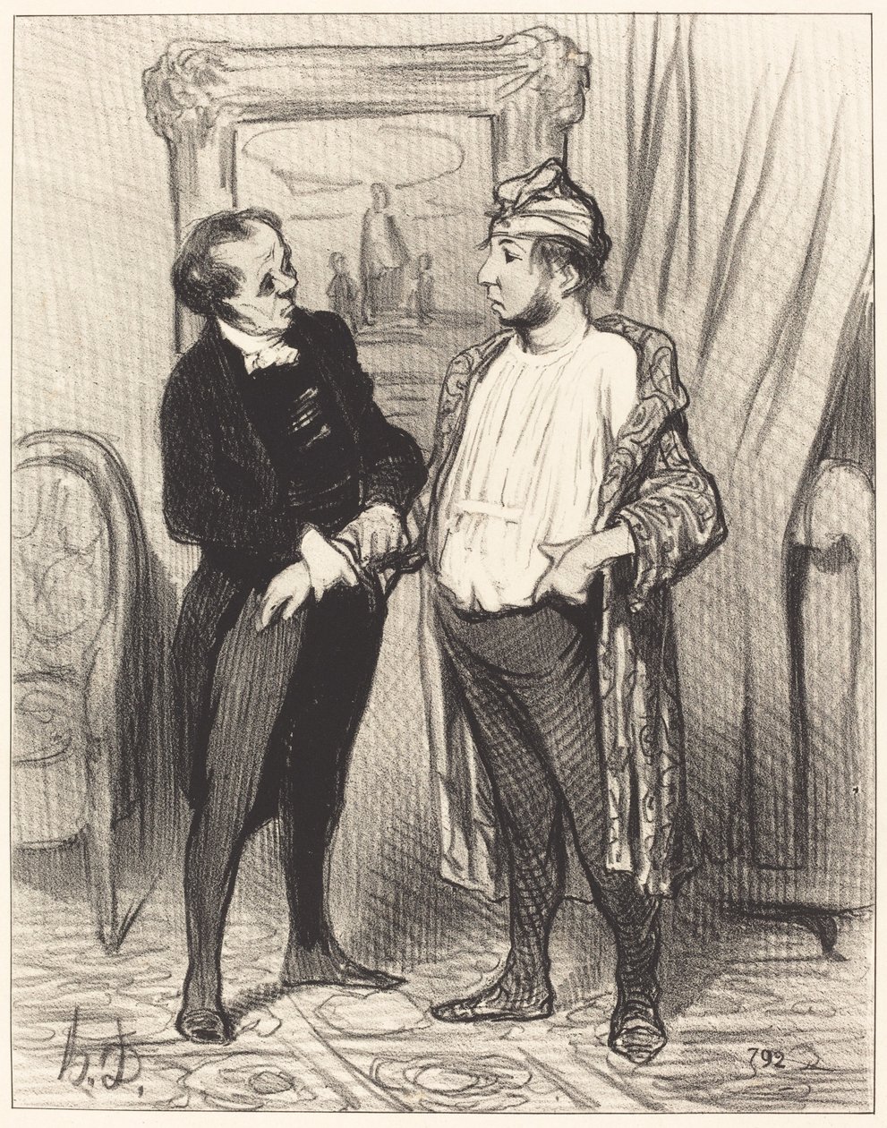 Moja droga zapewniam, że ja... autorstwa Honoré Daumier