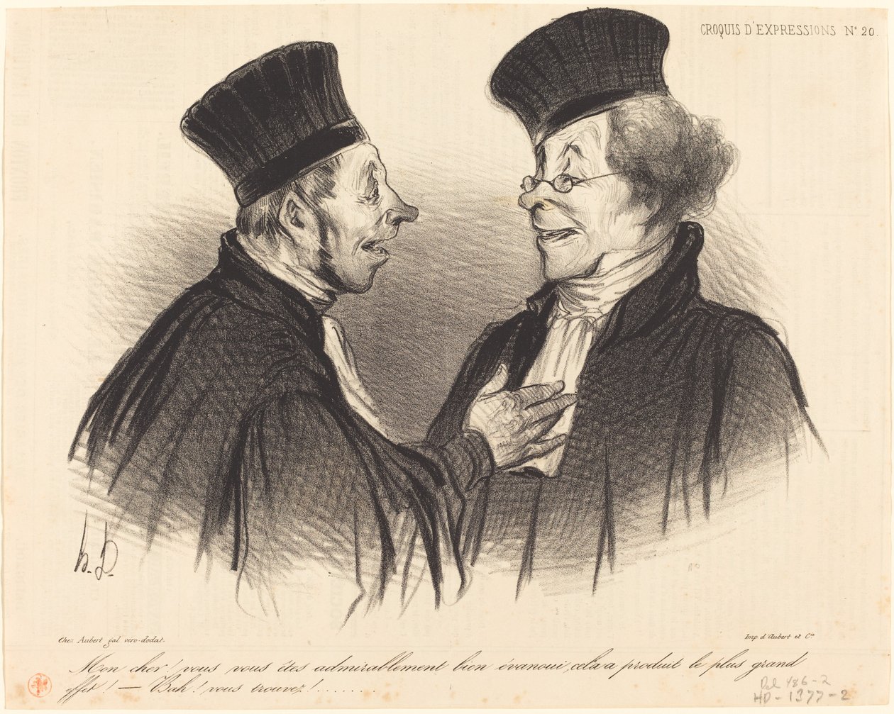 Mój drogi! cudownie... zemdlałeś... autorstwa Honoré Daumier