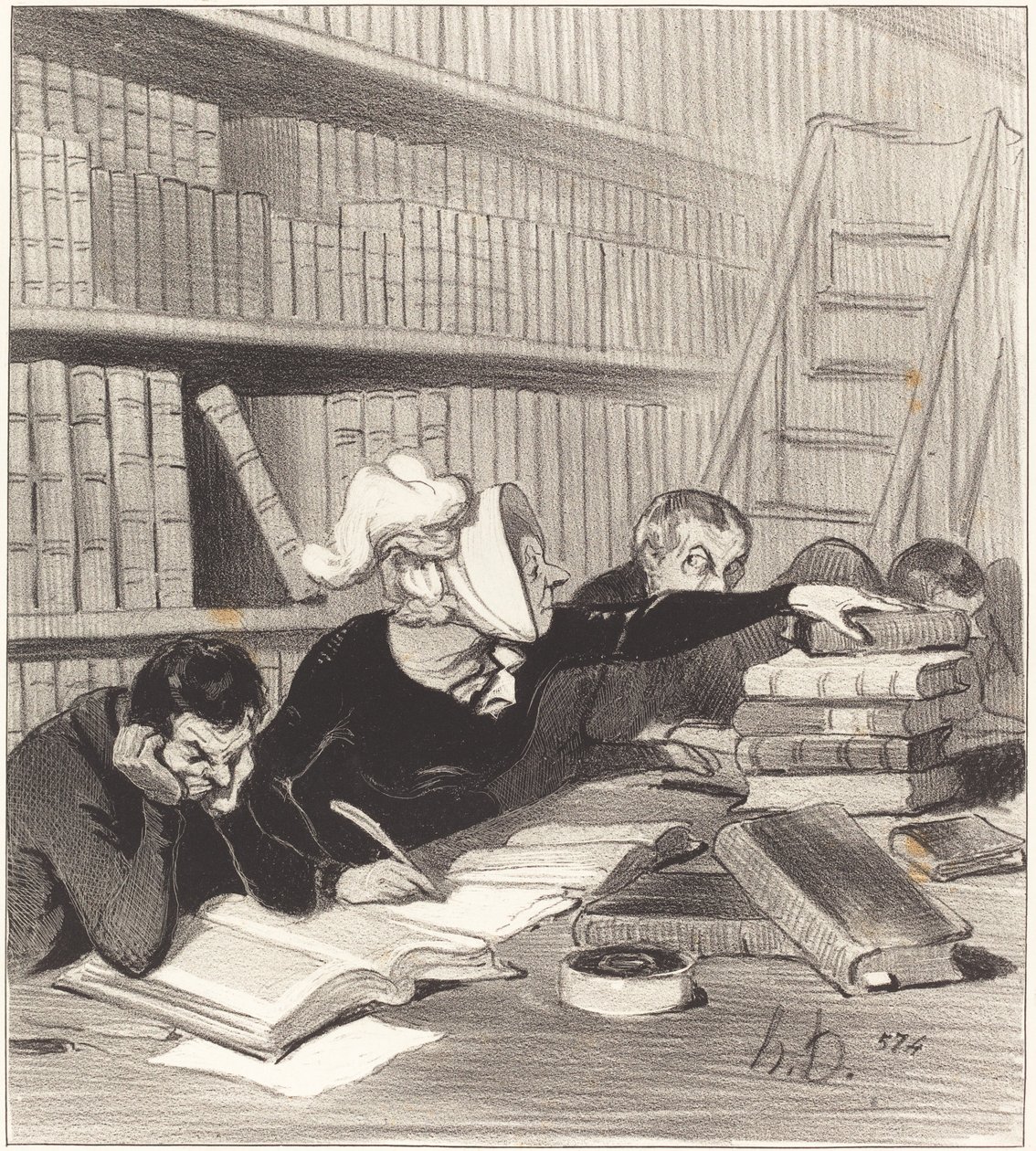 Proszę pana, przepraszam, jeśli ci trochę przeszkadzam... autorstwa Honoré Daumier