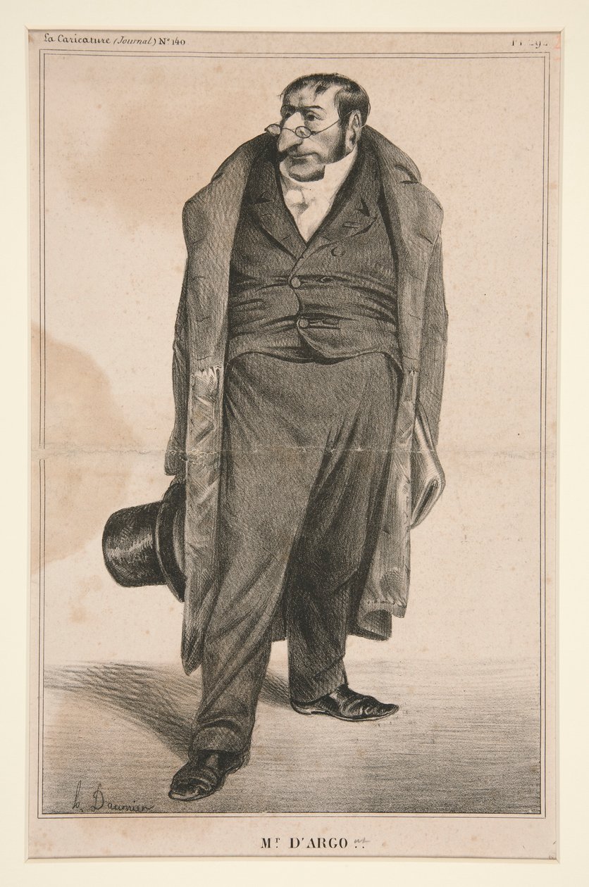 Pan. D autorstwa Honoré Daumier