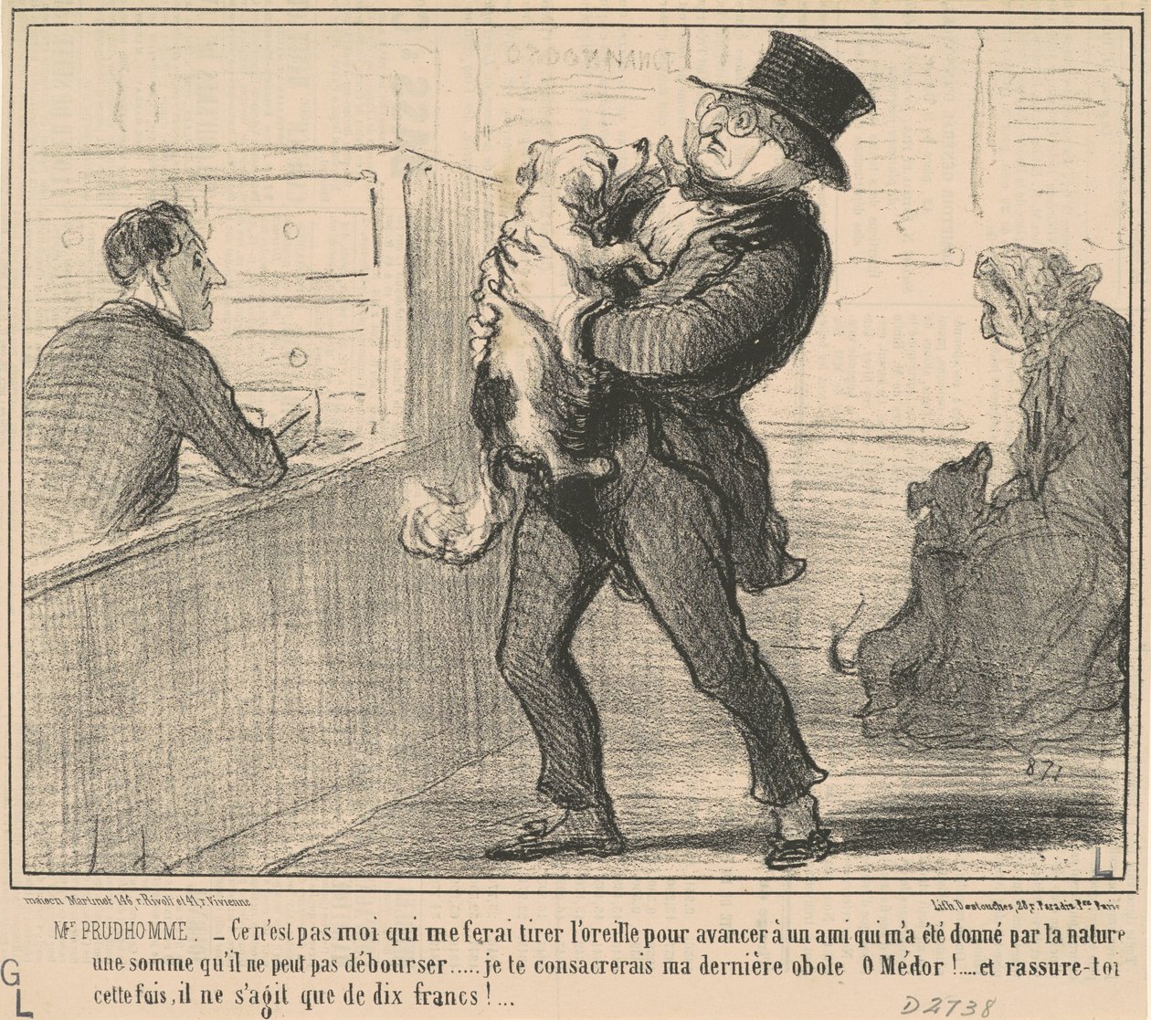 Panie Prudhomme...to nie ja się zrobię... autorstwa Honoré Daumier