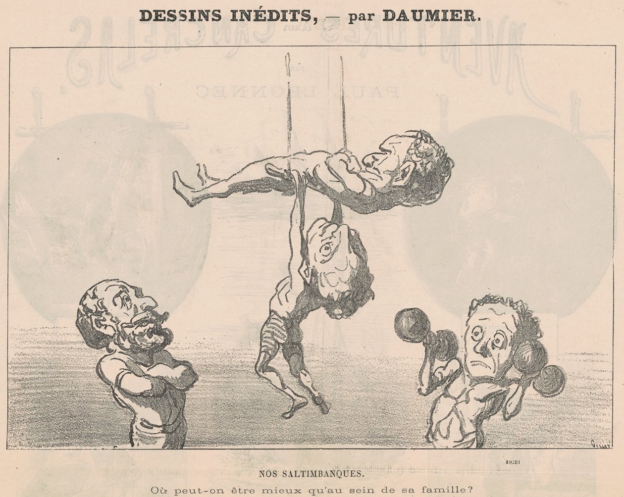 Nasze banki autorstwa Honoré Daumier
