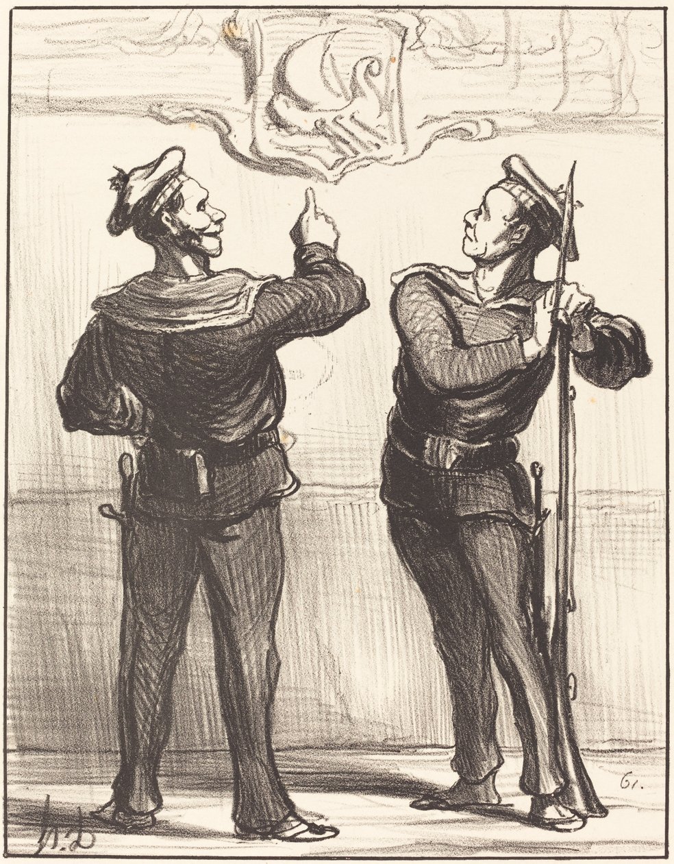 Nigdy byśmy się nie domyślili... autorstwa Honoré Daumier